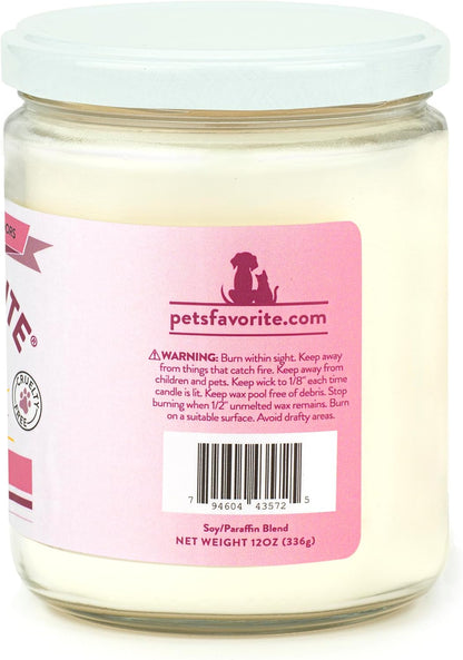 - Tested & Proven - Odor Eliminating Candle, Pet-Friendly Scented Candle, in 4 Great Fragrances – 70-Hour Burn Time, Cotton Wick (Very Berry, Pack of 1)